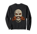 Gangster Ski Mask 80S 90S Old Sweatshirt - Minimalist Print Men Women - T-Shirt, Sweatshirt, Hoodie