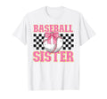 Baseball Sister Coquette Bow Ball Biggest T-Shirt - Novelty Apparel Unisex - T-Shirt, Sweatshirt, Hoodie