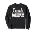 Baseball Coach Wife Leopard Wife Sweatshirt - Novelty Apparel Men Women - T-Shirt, Sweatshirt, Hoodie