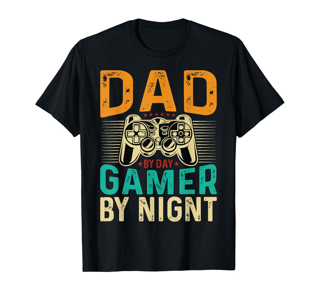 Dad Day Gamer Night Video Games Fathers T-Shirt - Minimalist Print Unisex - T-Shirt, Sweatshirt, Hoodie