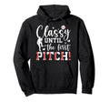 Baseball Pitcher Mom Funny Mom Baseball Hoodie - Fun Novelty Design Unisex - T-Shirt, Sweatshirt, Hoodie