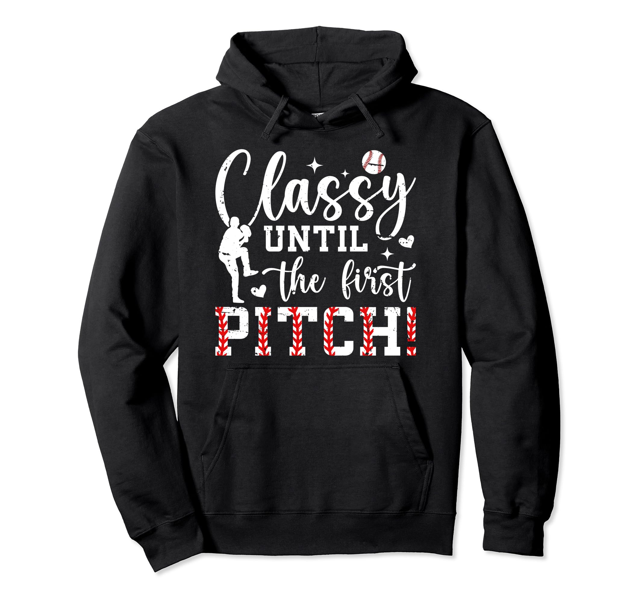 Baseball Pitcher Mom Funny Mom Baseball Hoodie - Fun Novelty Design Unisex - T-Shirt, Sweatshirt, Hoodie