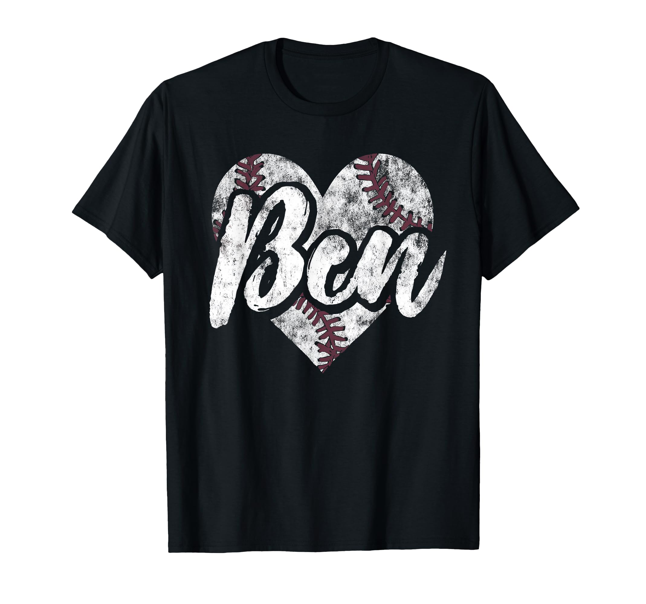 Ben Baseball Personalized Name Mom T-Shirt - Custom Art Print Men Women - T-Shirt, Sweatshirt, Hoodie