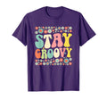 Stay Groovy 70S Flower Power Vibe T-Shirt - Aesthetic Graphic for Adults - T-Shirt, Sweatshirt, Hoodie