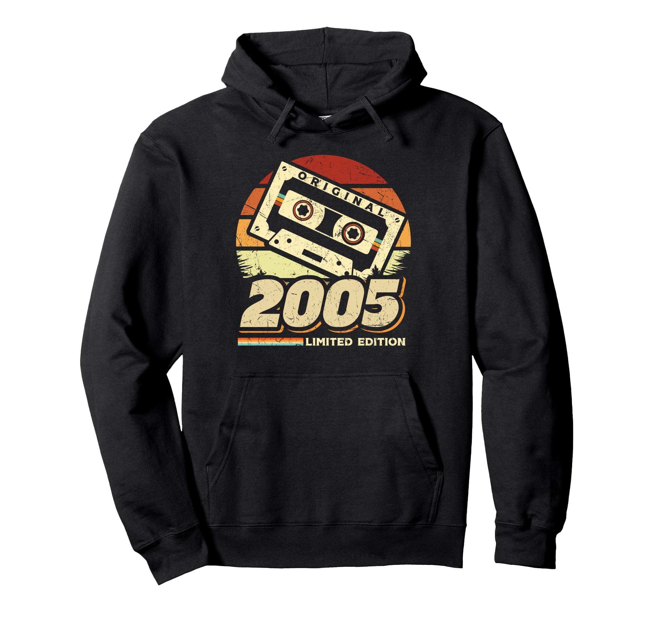 2005 Cassette Tape 21St Birthday Hoodie - Trendy Graphic for Adults - T-Shirt, Sweatshirt, Hoodie