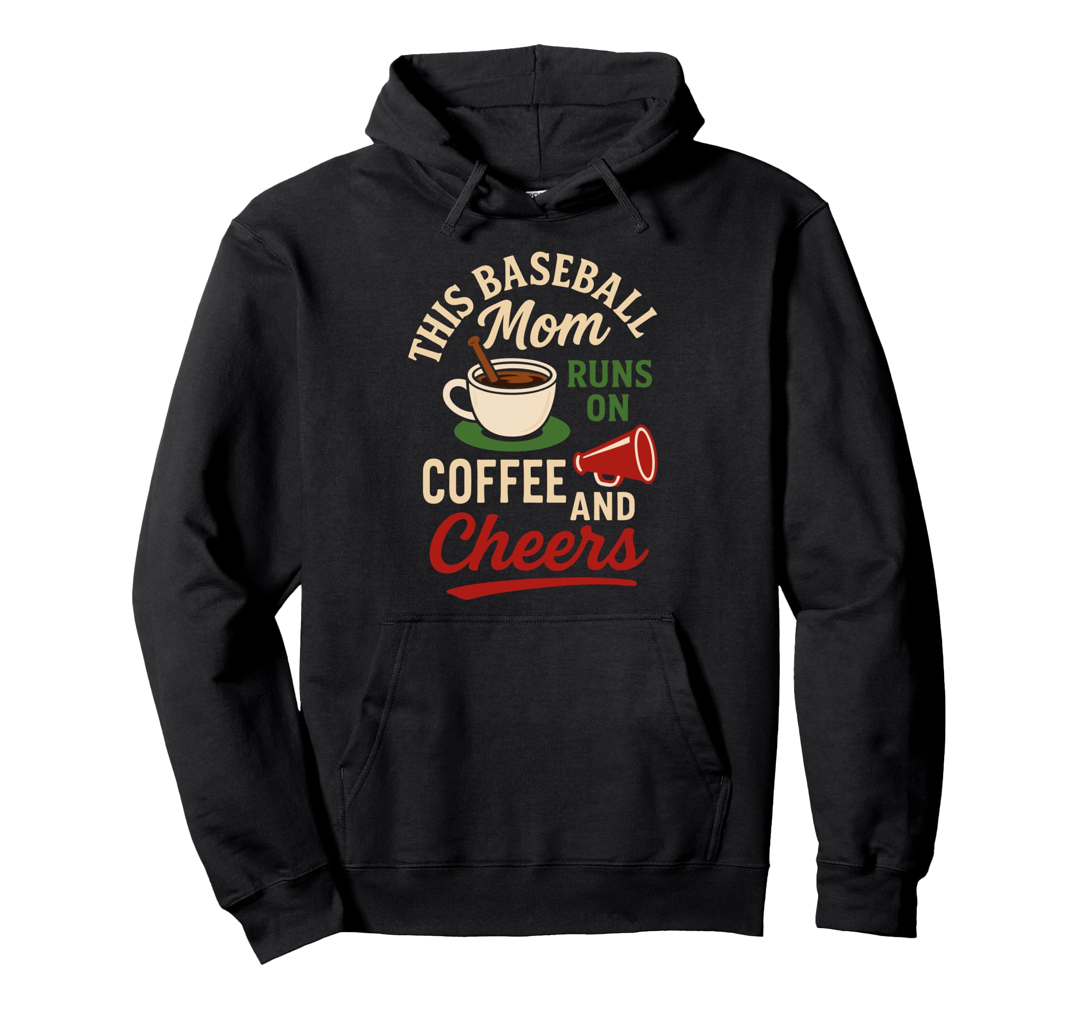 Baseball Mom Dugout Life Game Day Hoodie - Novelty Apparel Men Women - T-Shirt, Sweatshirt, Hoodie