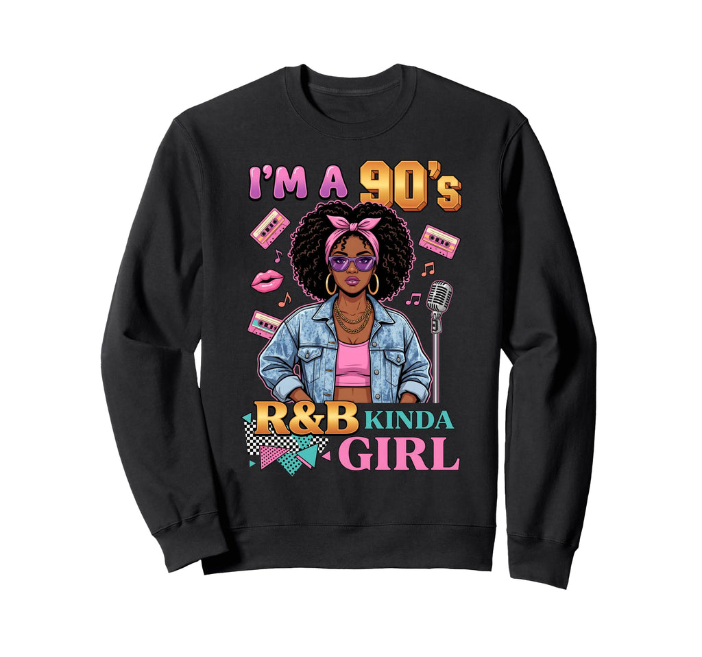Im 90S Rnb Kinda Cassette Tapes And Sweatshirt - Unique Graphic for Adults - T-Shirt, Sweatshirt, Hoodie
