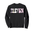 11 Year Old Roller Skating Birthday Sweatshirt - Novelty Apparel Unisex - T-Shirt, Sweatshirt, Hoodie