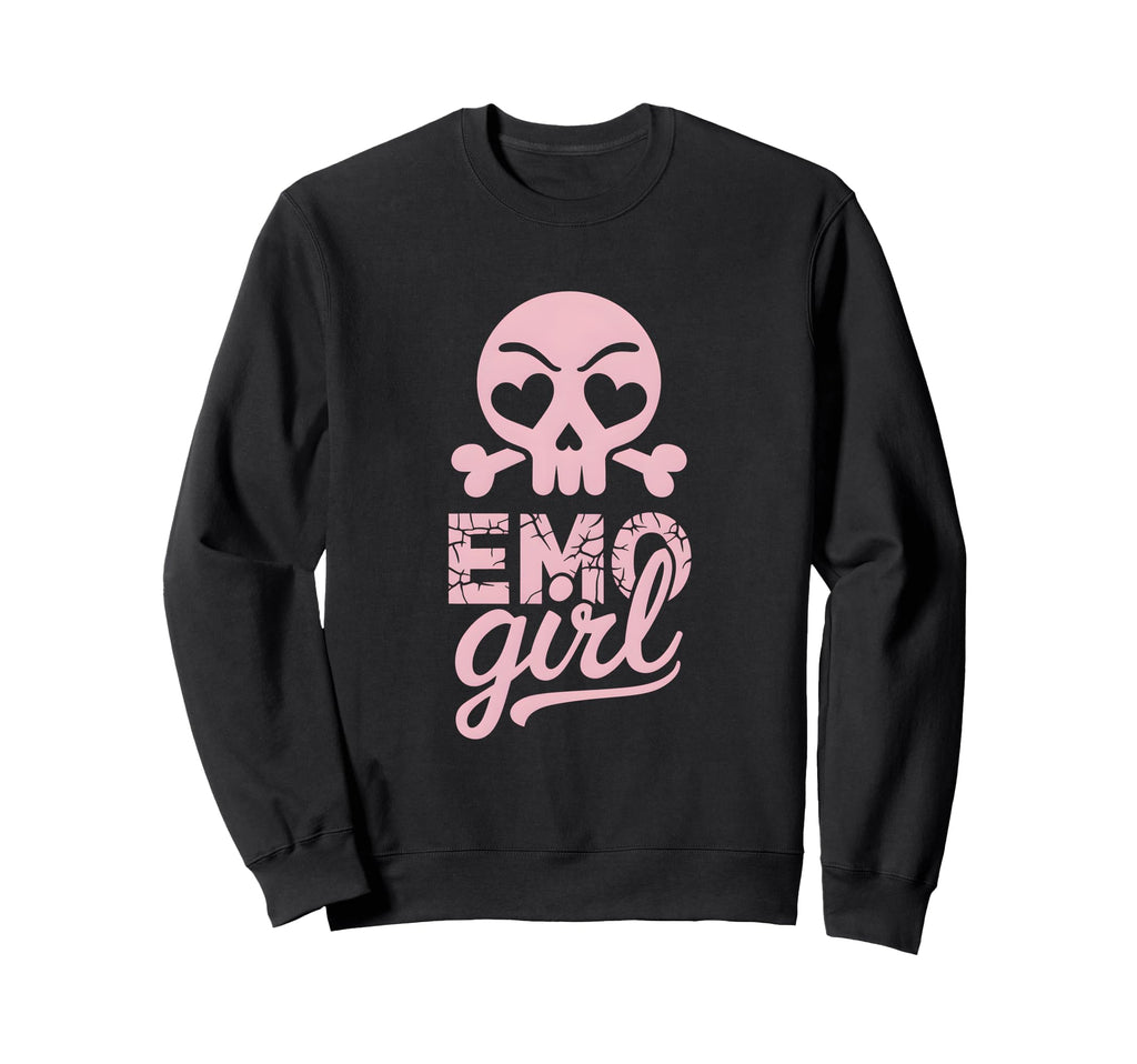 Emo Y2K Grunge Emo Aesthetic Goth Sweatshirt - Unique Graphic Unisex - T-Shirt, Sweatshirt, Hoodie