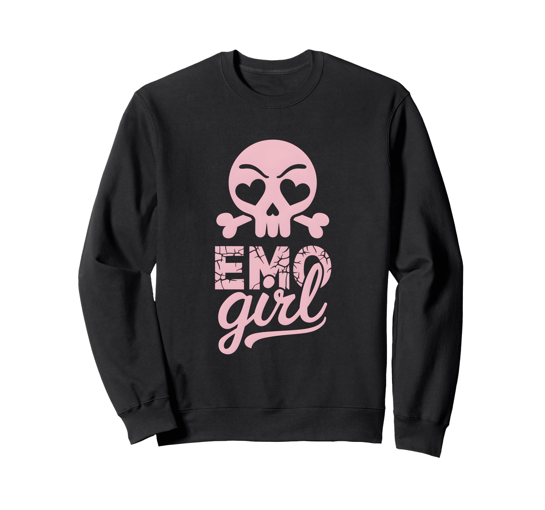 Emo Y2K Grunge Emo Aesthetic Goth Sweatshirt - Unique Graphic Unisex - T-Shirt, Sweatshirt, Hoodie