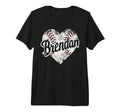 Brendan Baseball Personalized Name T-Shirt - Custom Art Print for Adults - T-Shirt, Sweatshirt, Hoodie