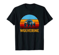 Sunset Wolverine T-Shirt - Novelty Apparel Unisex - T-Shirt, Sweatshirt, Hoodie