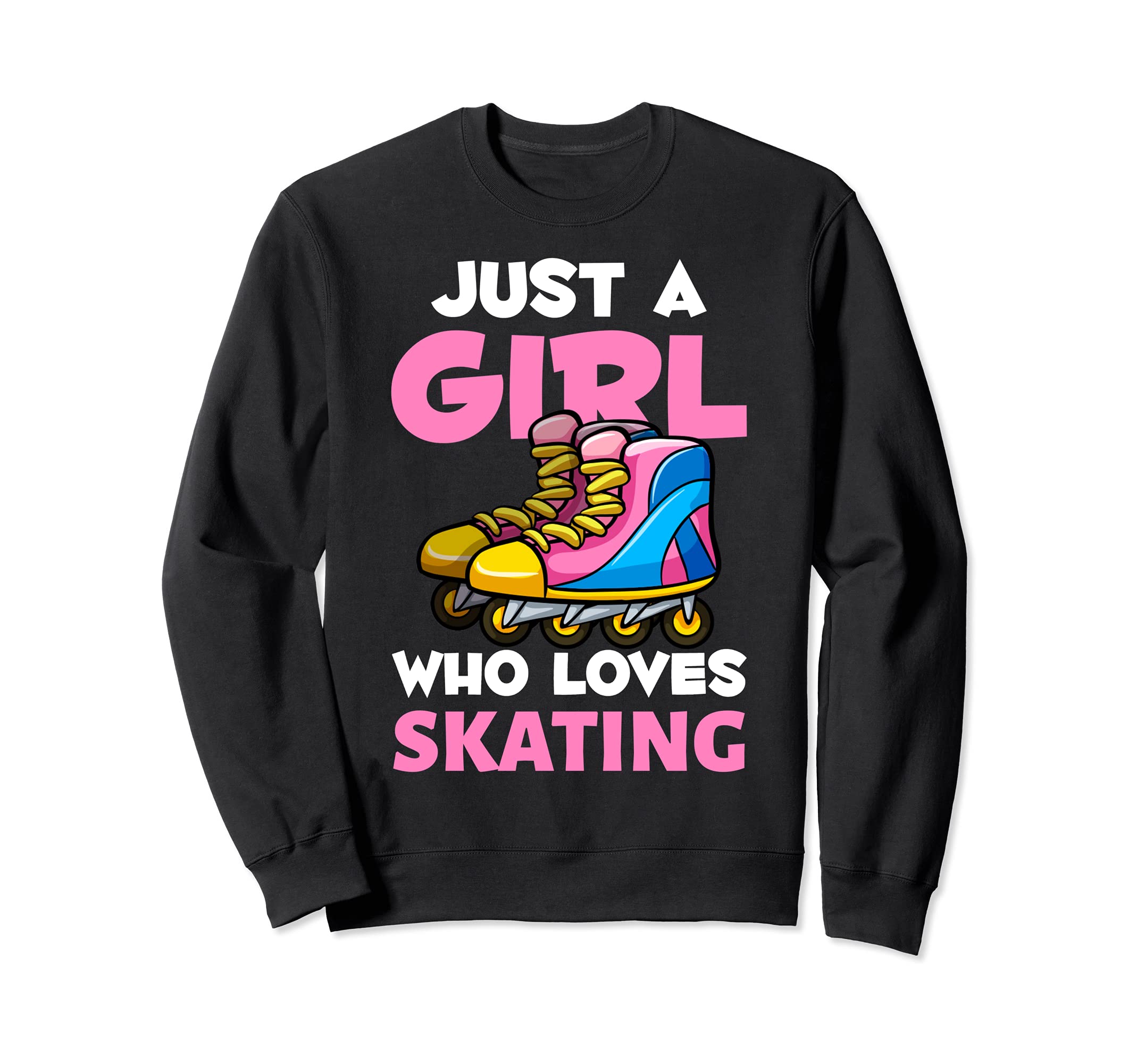 Inline Skater Inline Skates Lover Sweatshirt - Trendy Graphic Men Women - T-Shirt, Sweatshirt, Hoodie