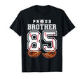 Proud Brother Baseball Player Number 85 T-Shirt - Trendy Graphic Men Women - T-Shirt, Sweatshirt, Hoodie