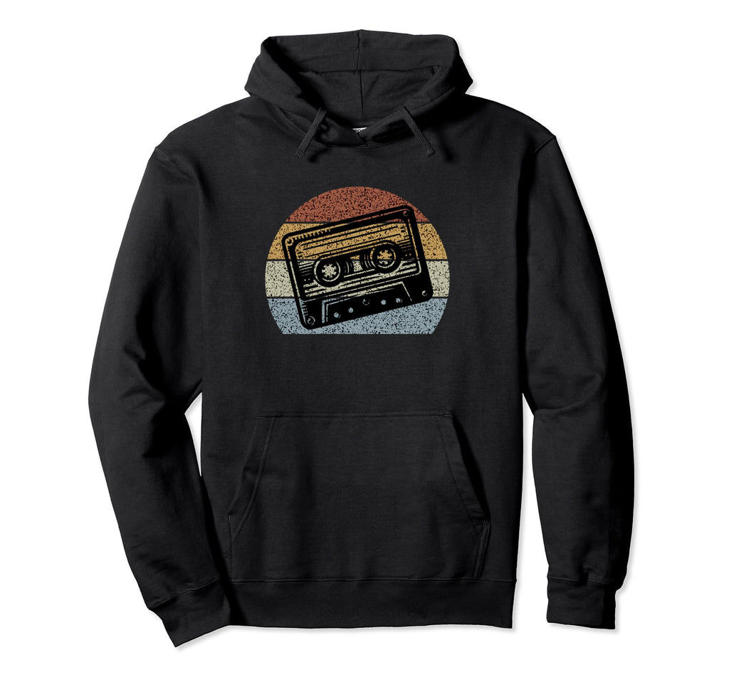 Tape Mixtape Cassette Hoodie - Aesthetic Graphic Unisex - T-Shirt, Sweatshirt, Hoodie