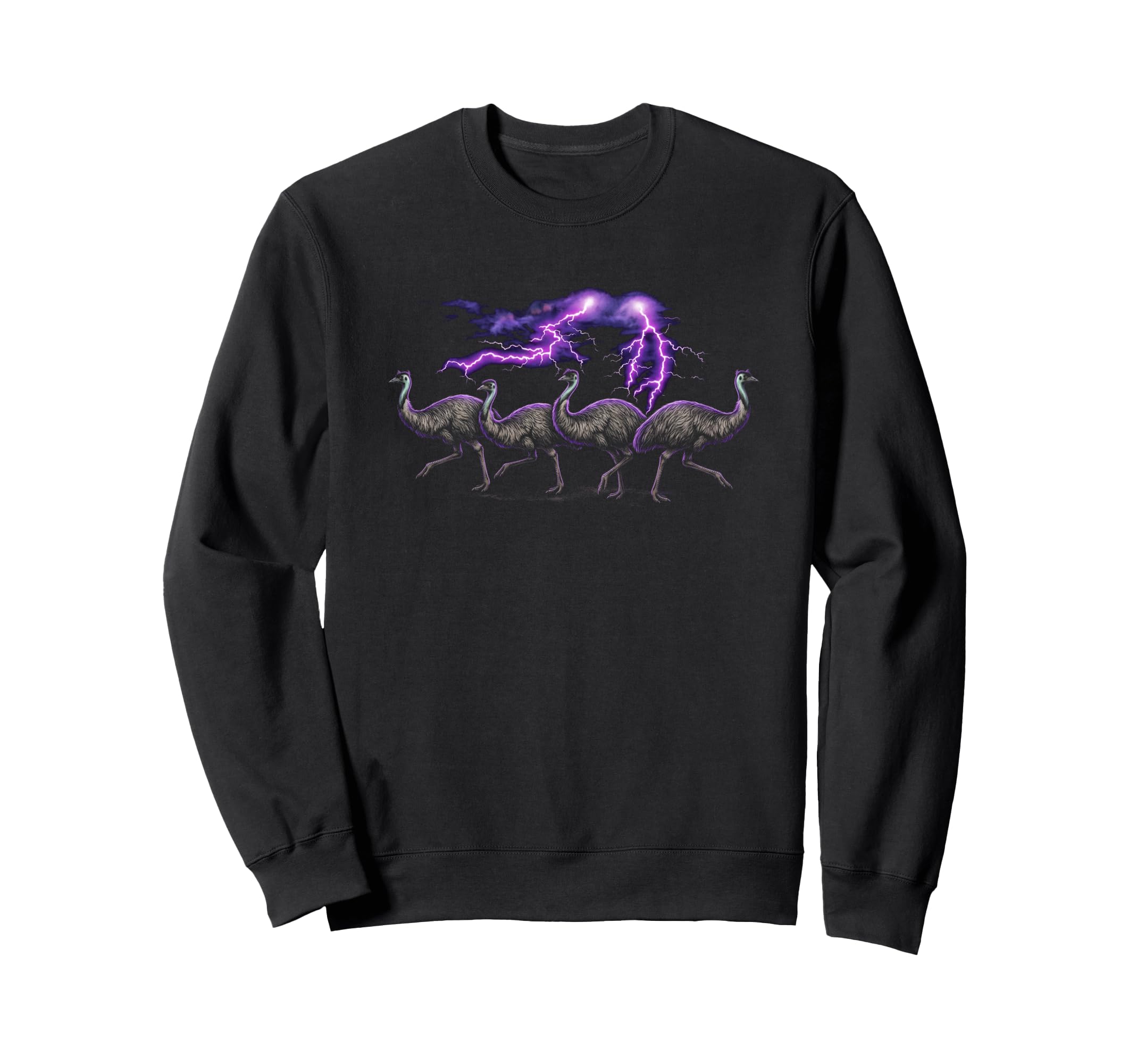 Emu 90S Funny Emu Bird Lover 80S Sweatshirt - Unique Graphic Unisex - T-Shirt, Sweatshirt, Hoodie