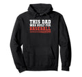 This Dad Was Built Baseball Dad Hoodie - Novelty Apparel for Adults - T-Shirt, Sweatshirt, Hoodie