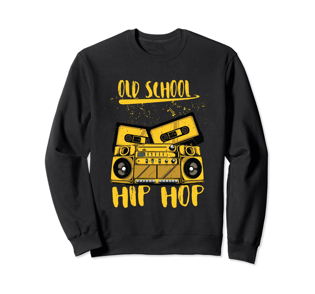 Old School Hip Hop 80S 90S Graffiti Sweatshirt - Novelty Apparel Unisex - T-Shirt, Sweatshirt, Hoodie