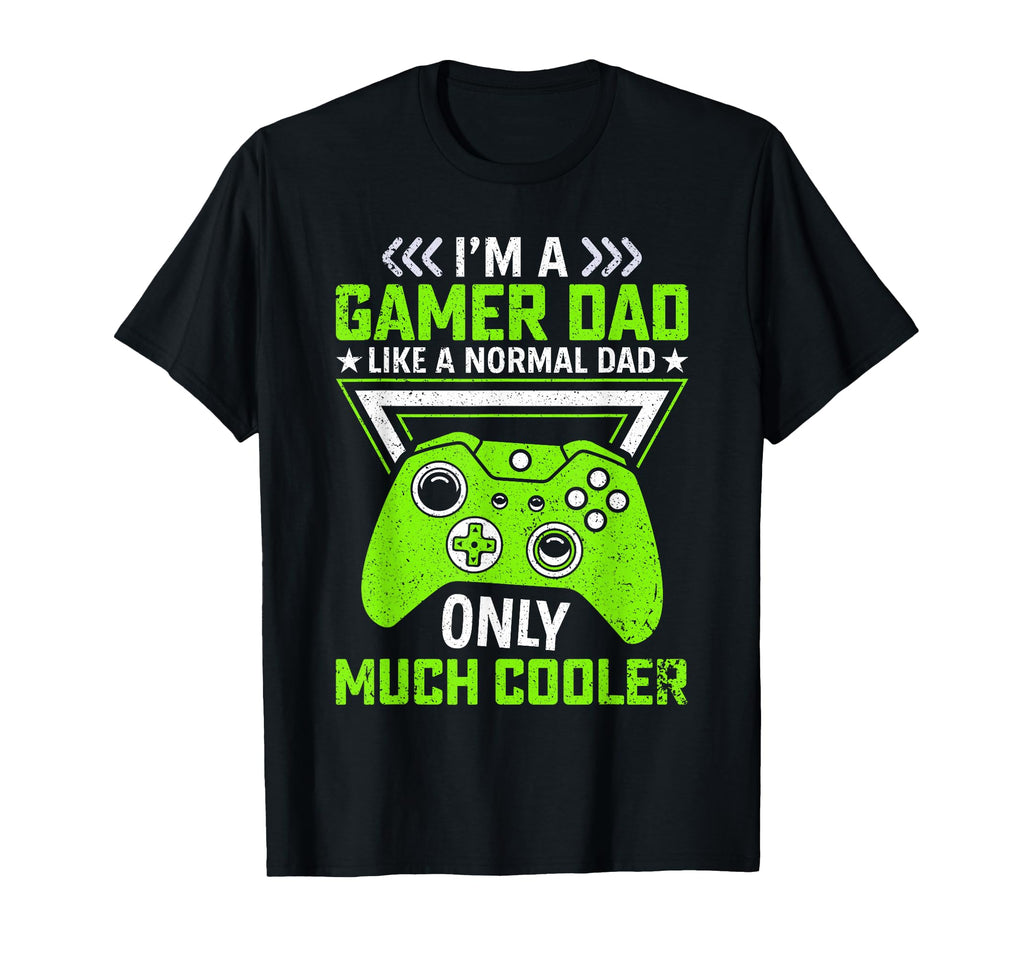 Gamer Dad Funny Video Game Controller T-Shirt - Trendy Graphic Unisex - T-Shirt, Sweatshirt, Hoodie