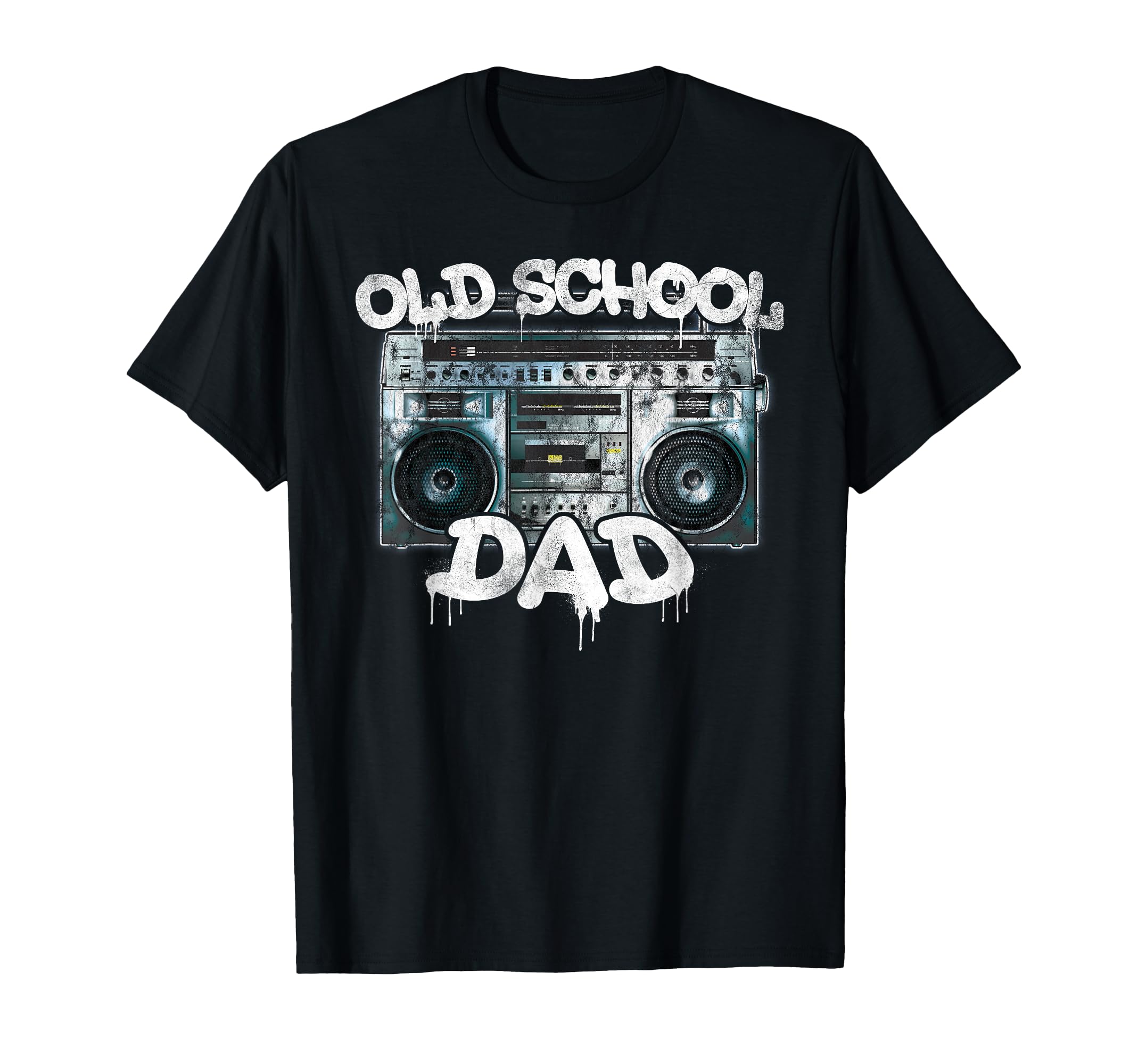 Old School Dad Throwback 80S 90S Boombox T-Shirt - Novelty Apparel Unisex - T-Shirt, Sweatshirt, Hoodie