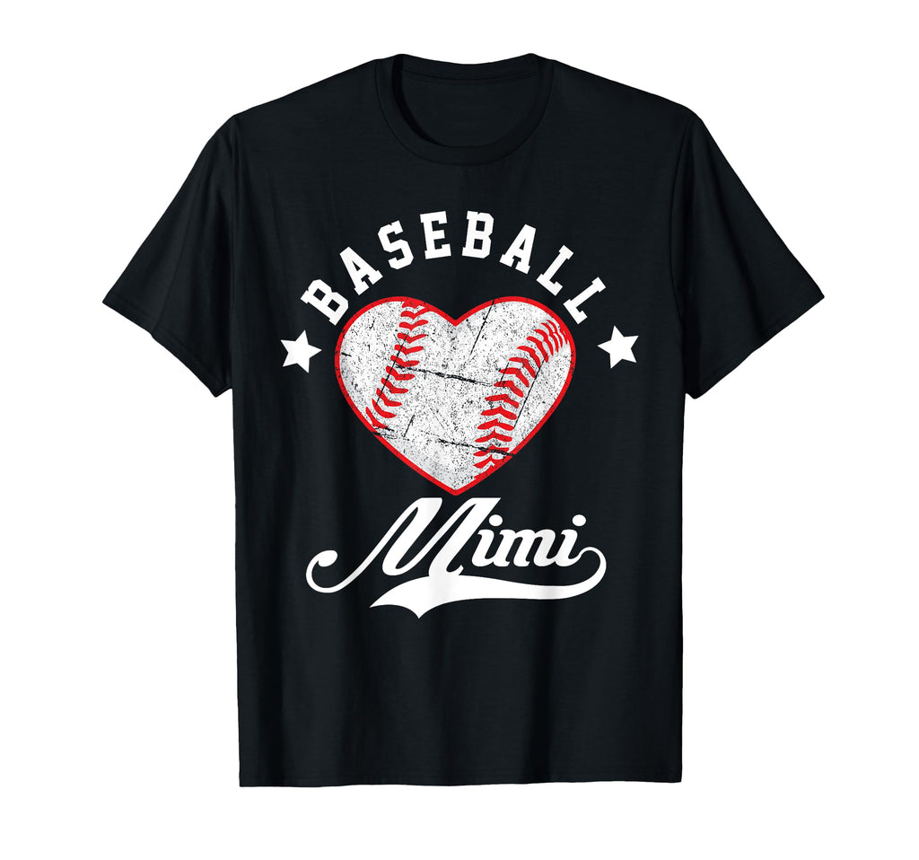 Baseball Mimi Love Baseball Player T-Shirt - Trendy Graphic Men Women - T-Shirt, Sweatshirt, Hoodie