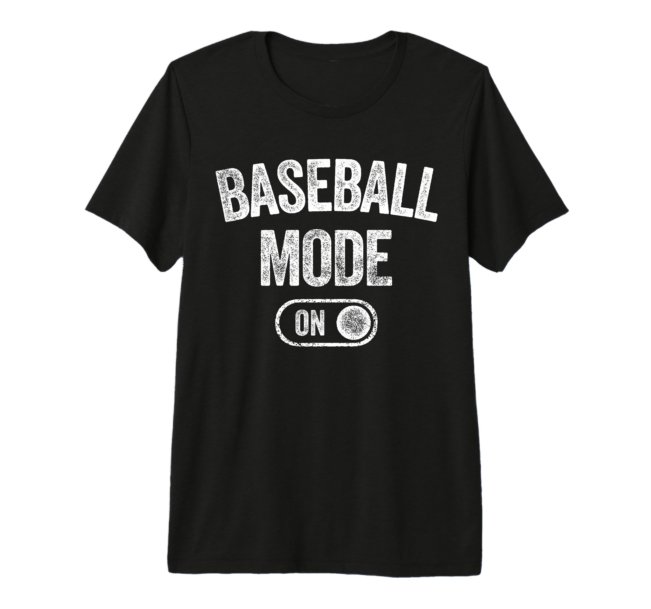 Baseball Mode Funny Slugger Gift Dad T-Shirt - Custom Art Print Men Women - T-Shirt, Sweatshirt, Hoodie