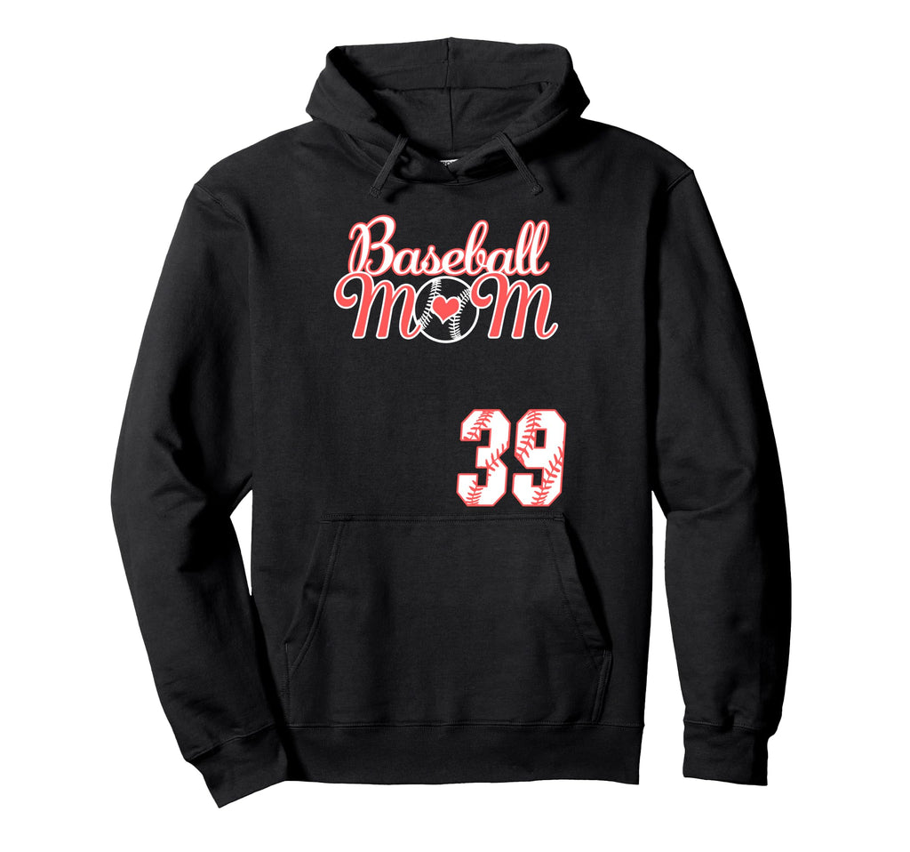 Baseball Mom Mothers Day 39 Baseball Hoodie - Streetwear Style Men Women - T-Shirt, Sweatshirt, Hoodie