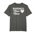 Baseball Maw Maw Love Heart Baseball T-Shirt - Graphic Print Men Women - T-Shirt, Sweatshirt, Hoodie