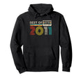 Best 2011 Birthday 2011 Cassette Tape Hoodie - Graphic Print for Adults - T-Shirt, Sweatshirt, Hoodie