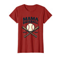 Mama Baseball Vibes Only T-Shirt - Unique Graphic Men Women - T-Shirt, Sweatshirt, Hoodie
