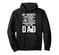 My Favorite Baseball Pitcher Dad Hoodie - Trendy Graphic Men Women - T-Shirt, Sweatshirt, Hoodie