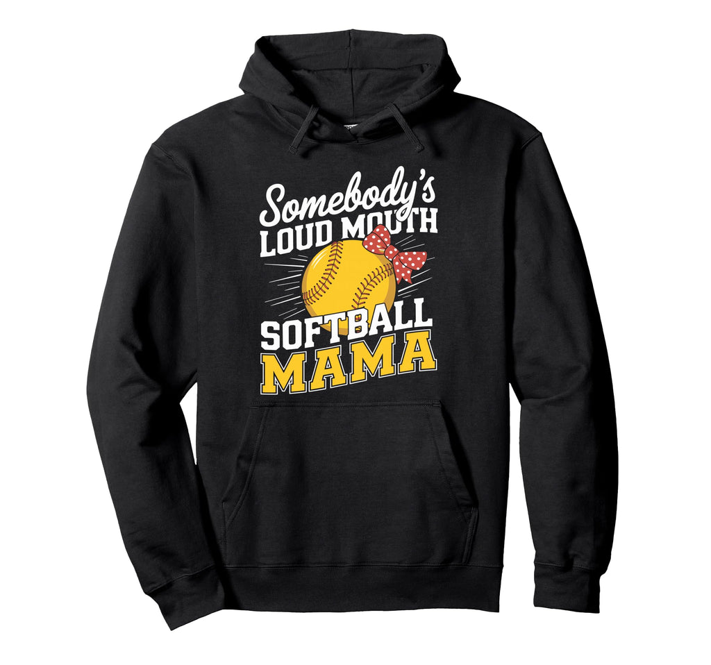 Baseball Game Player Somebodys Loud Hoodie - Streetwear Style Men Women - T-Shirt, Sweatshirt, Hoodie
