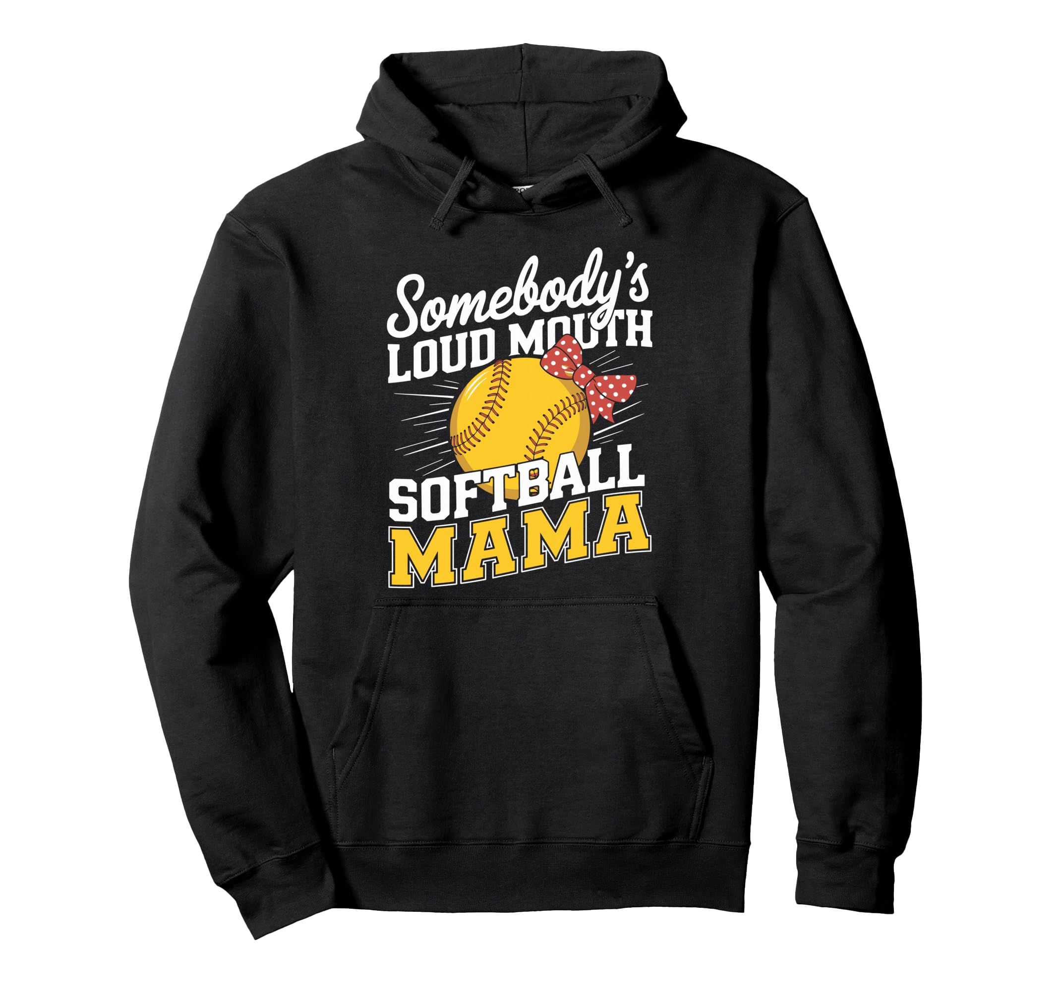 Baseball Game Player Somebodys Loud Hoodie - Streetwear Style Men Women - T-Shirt, Sweatshirt, Hoodie