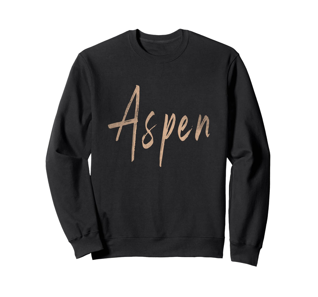 Aspen Colorado Elegant Sweatshirt - Trendy Graphic Unisex - T-Shirt, Sweatshirt, Hoodie