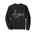 Aspen Colorado Elegant Sweatshirt - Trendy Graphic Unisex - T-Shirt, Sweatshirt, Hoodie