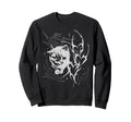 Y2K Cat Emo Goth 90S 2000S Sweatshirt - Fun Novelty Design for Adults - T-Shirt, Sweatshirt, Hoodie