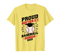 Proud Sister Baseball Senior Class 2025 T-Shirt - Trendy Graphic Men Women - T-Shirt, Sweatshirt, Hoodie