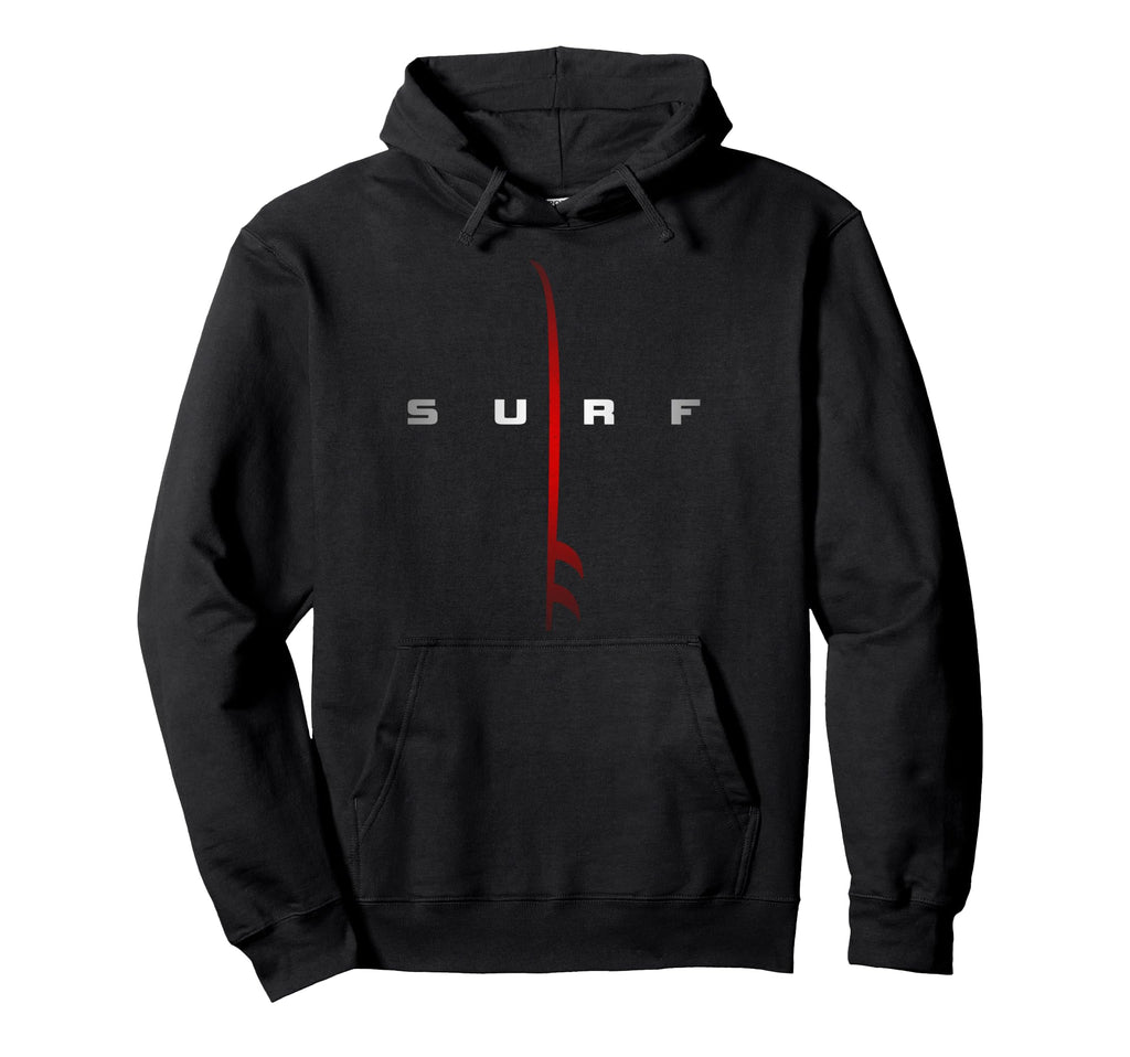 Surfing Surfer Surf Hoodie - Graphic Print Unisex - T-Shirt, Sweatshirt, Hoodie