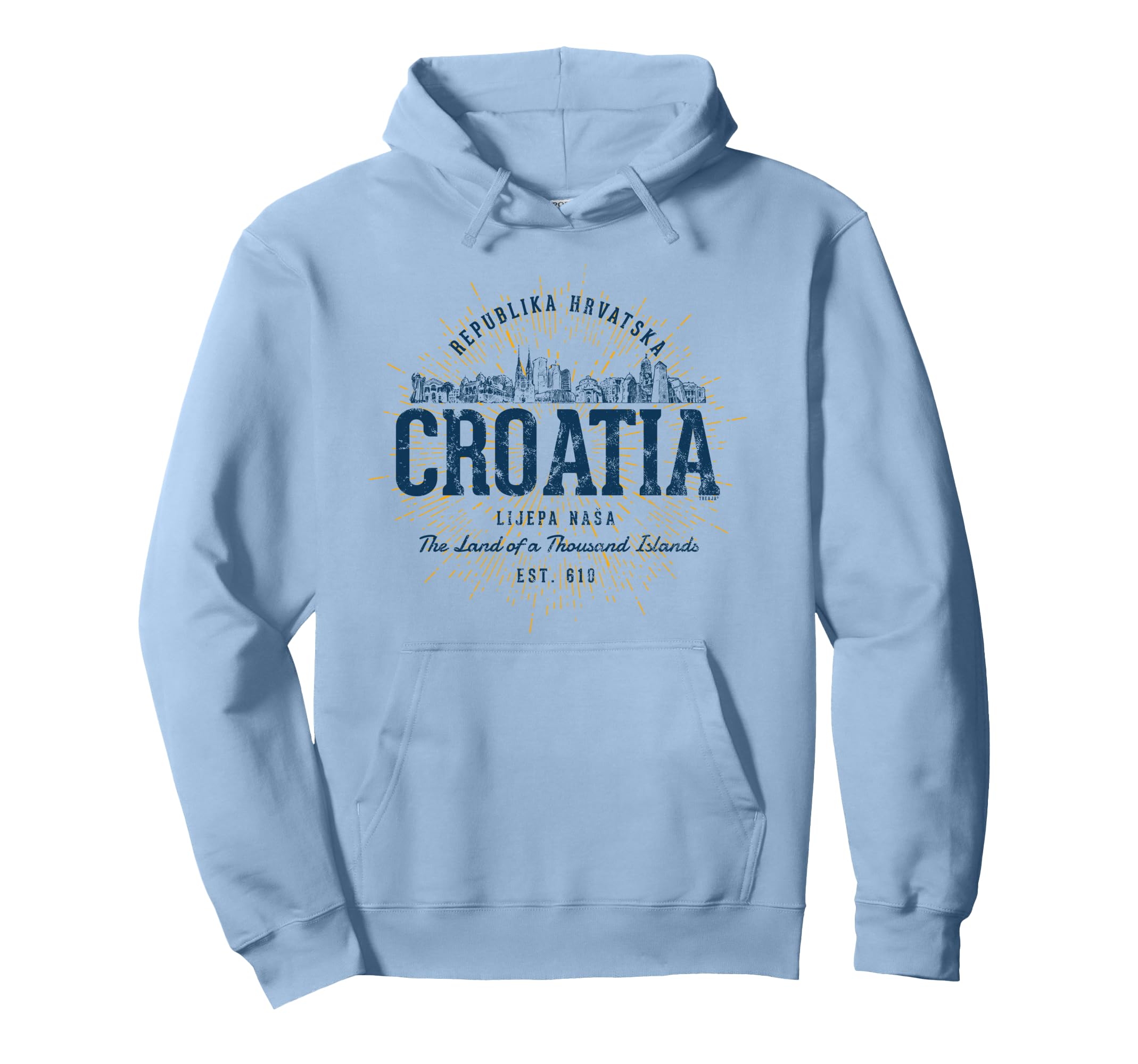 Croatia Hoodie - Novelty Apparel Men Women - T-Shirt, Sweatshirt, Hoodie