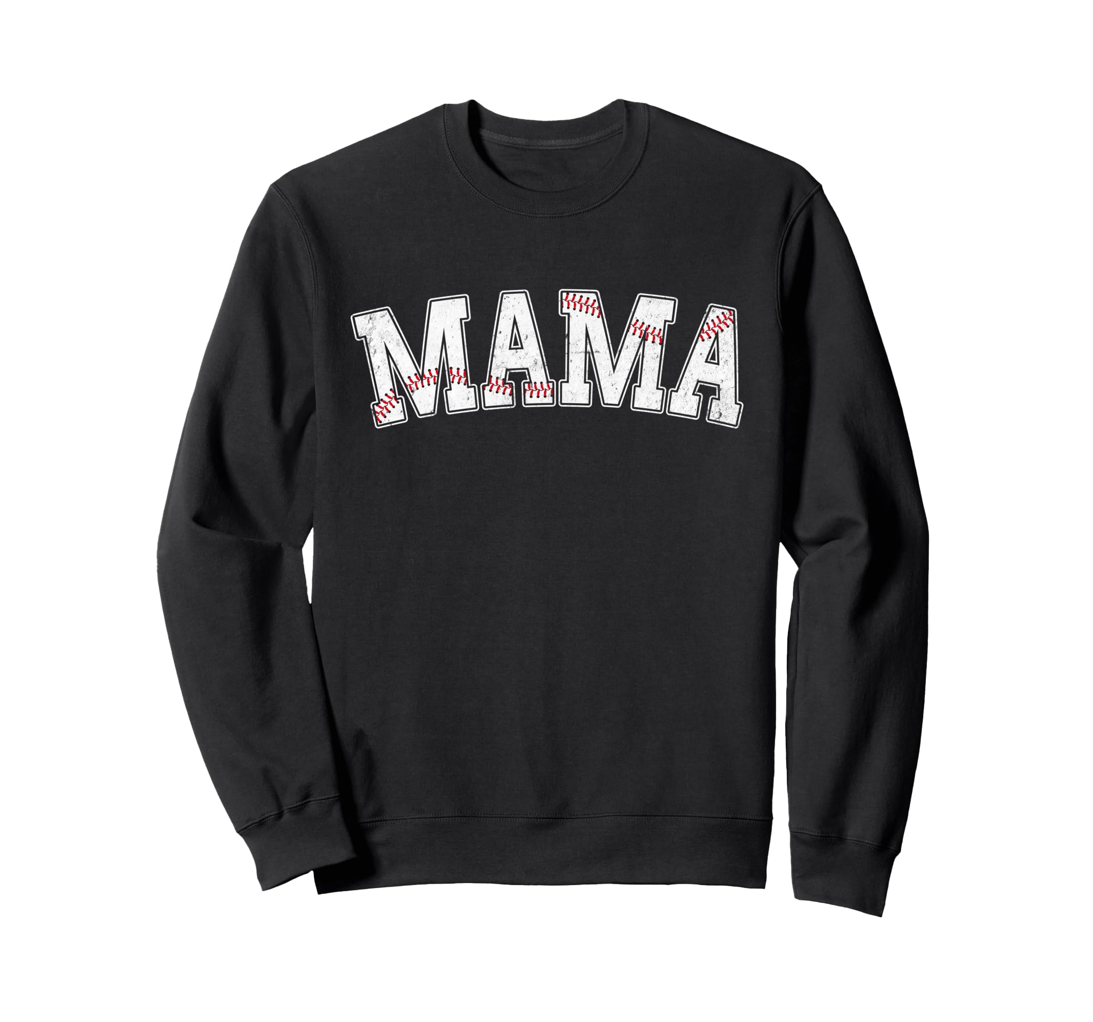 Baseball Mama Mothers Day Funny Sweatshirt - Unique Graphic for Adults - T-Shirt, Sweatshirt, Hoodie