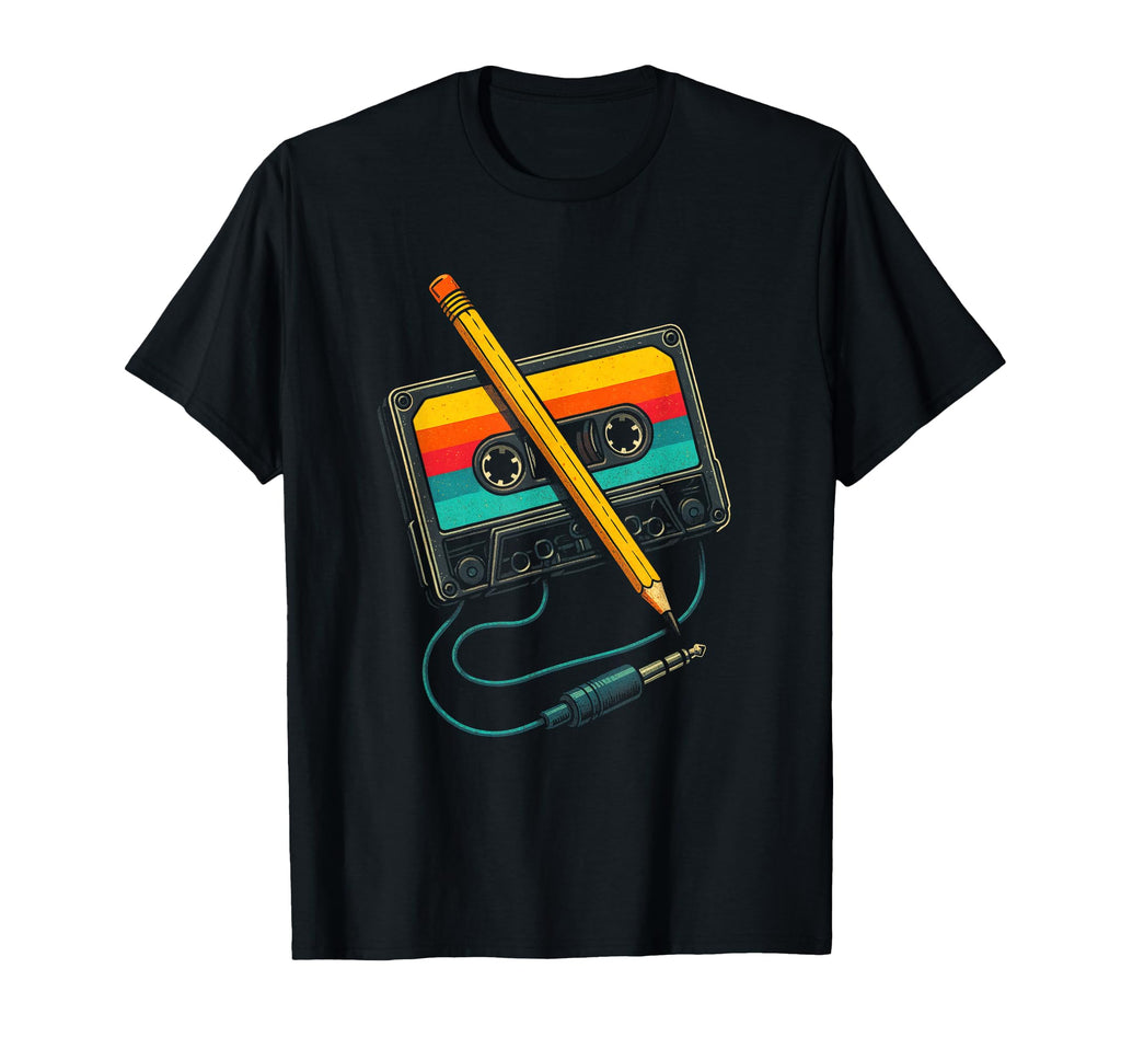 Mixtape 80S Cassette Tape Art T-Shirt - Streetwear Style Men Women - T-Shirt, Sweatshirt, Hoodie