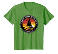 Lake Champlain Vermont Sunset T-Shirt - Fun Novelty Design for Adults - T-Shirt, Sweatshirt, Hoodie