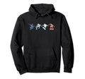 Skaters Skateboarders Love Skating Hoodie - Unique Graphic for Adults - T-Shirt, Sweatshirt, Hoodie