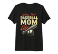 Living That Baseball Mom Life Baseball T-Shirt - Aesthetic Graphic Unisex - T-Shirt, Sweatshirt, Hoodie