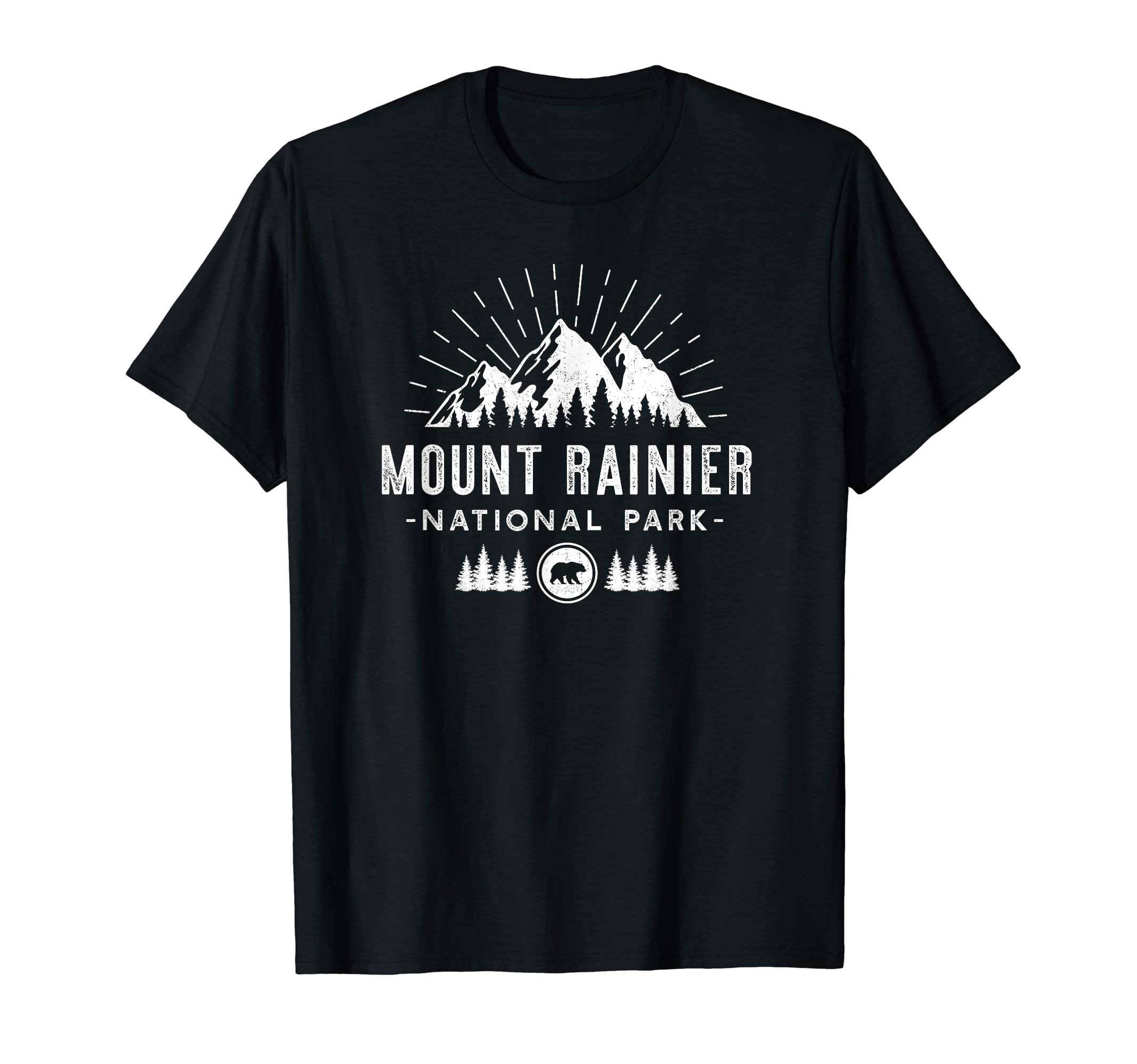 Mount Rainier National Park Hiking T-Shirt - Streetwear Style Men Women - T-Shirt, Sweatshirt, Hoodie