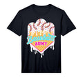 Baseball Aunt Ice Cream Drip Sweet T-Shirt - Unique Graphic Unisex - T-Shirt, Sweatshirt, Hoodie
