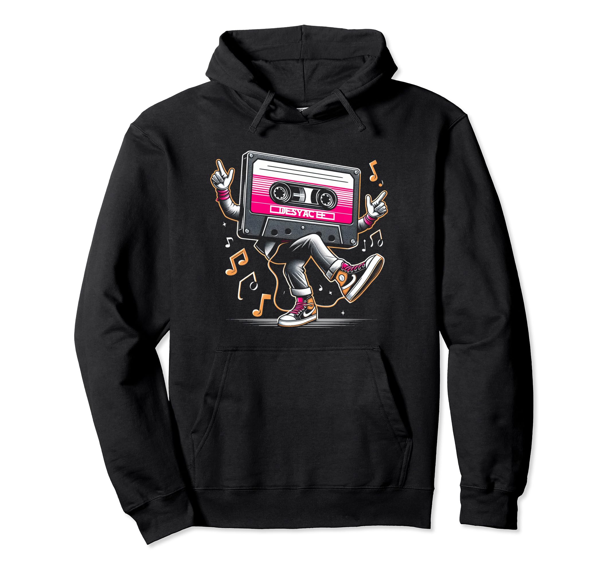 80S 90S Mixtape Memories Hoodie - Novelty Apparel for Adults - T-Shirt, Sweatshirt, Hoodie