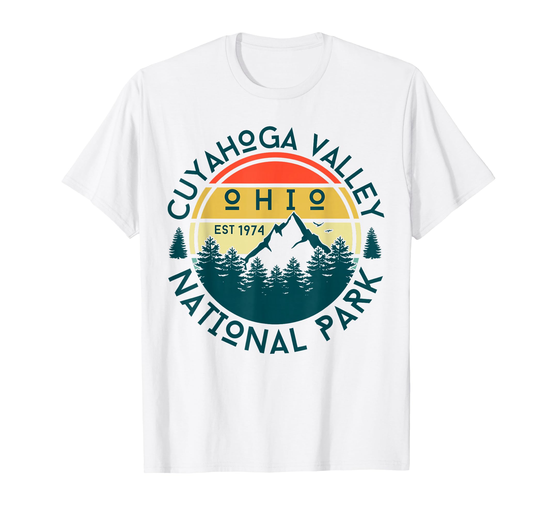 Cuyahoga Valley National Park Ohio Usa T-Shirt - Unique Graphic for Adults - T-Shirt, Sweatshirt, Hoodie