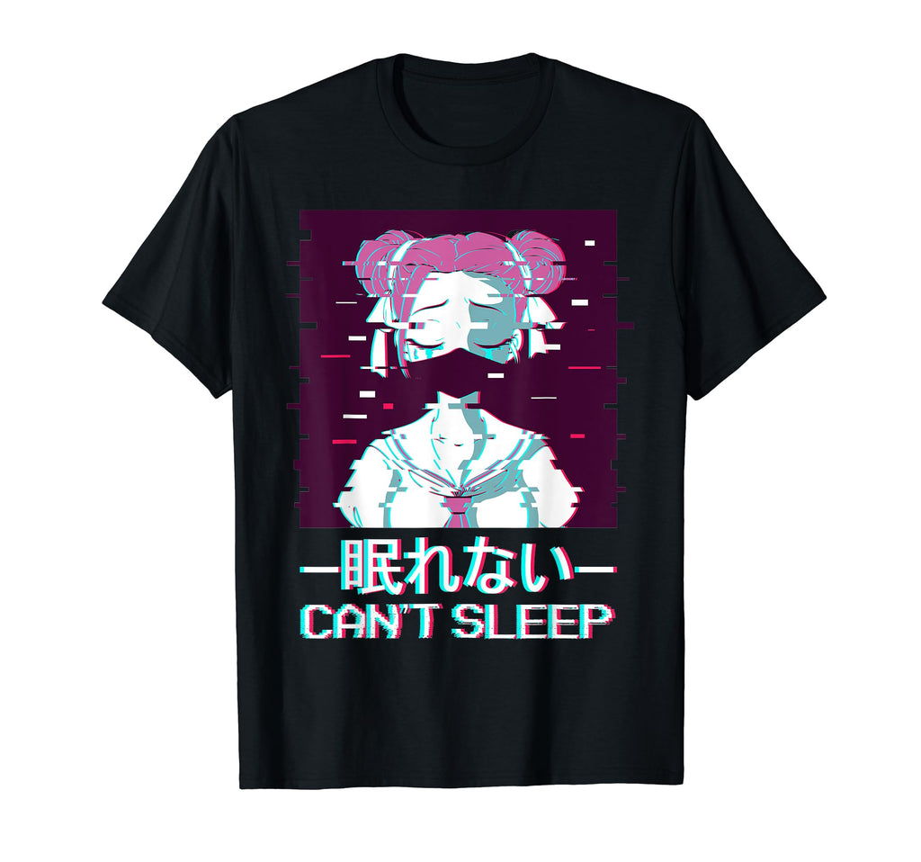 Cant Sleep Geisha Anime Japanese T-Shirt - Novelty Apparel Men Women - T-Shirt, Sweatshirt, Hoodie