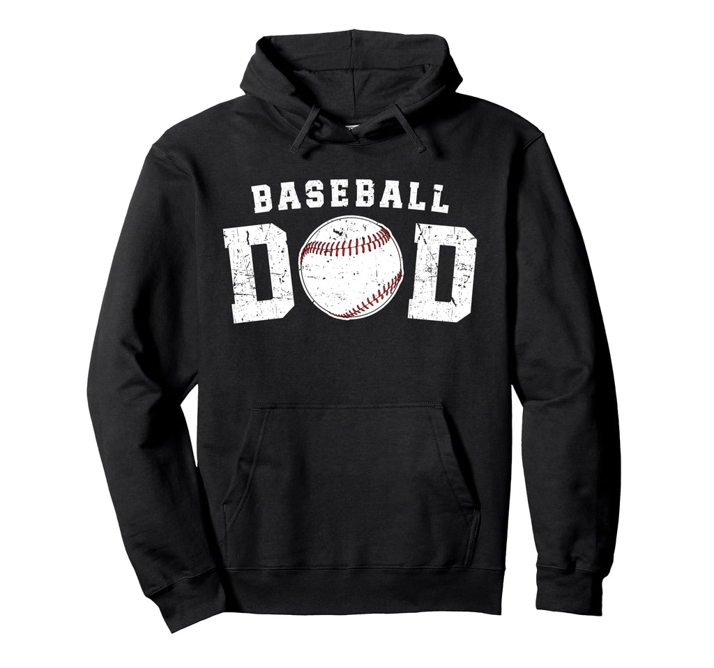 Baseball Dad Proud Baseball Player Hoodie - Fun Novelty Design for Adults - T-Shirt, Sweatshirt, Hoodie